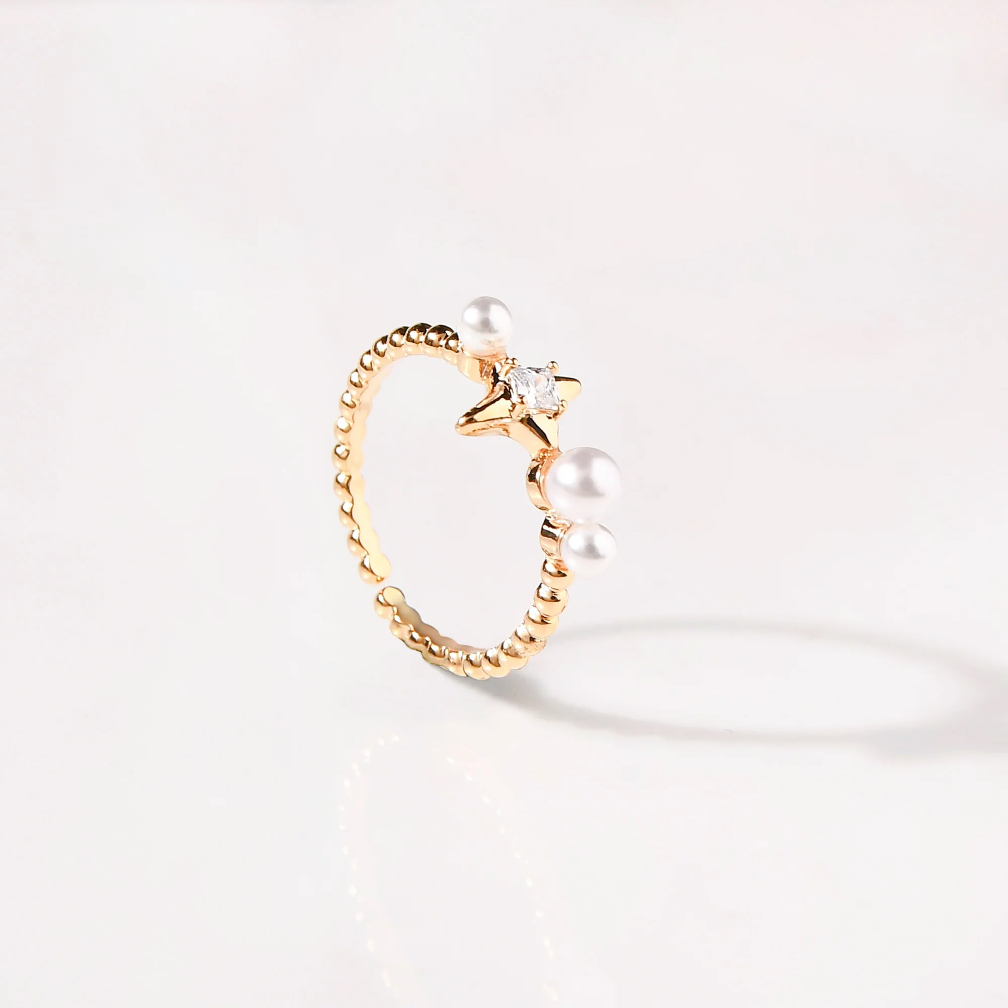 Celestial Harmony Gold Ring