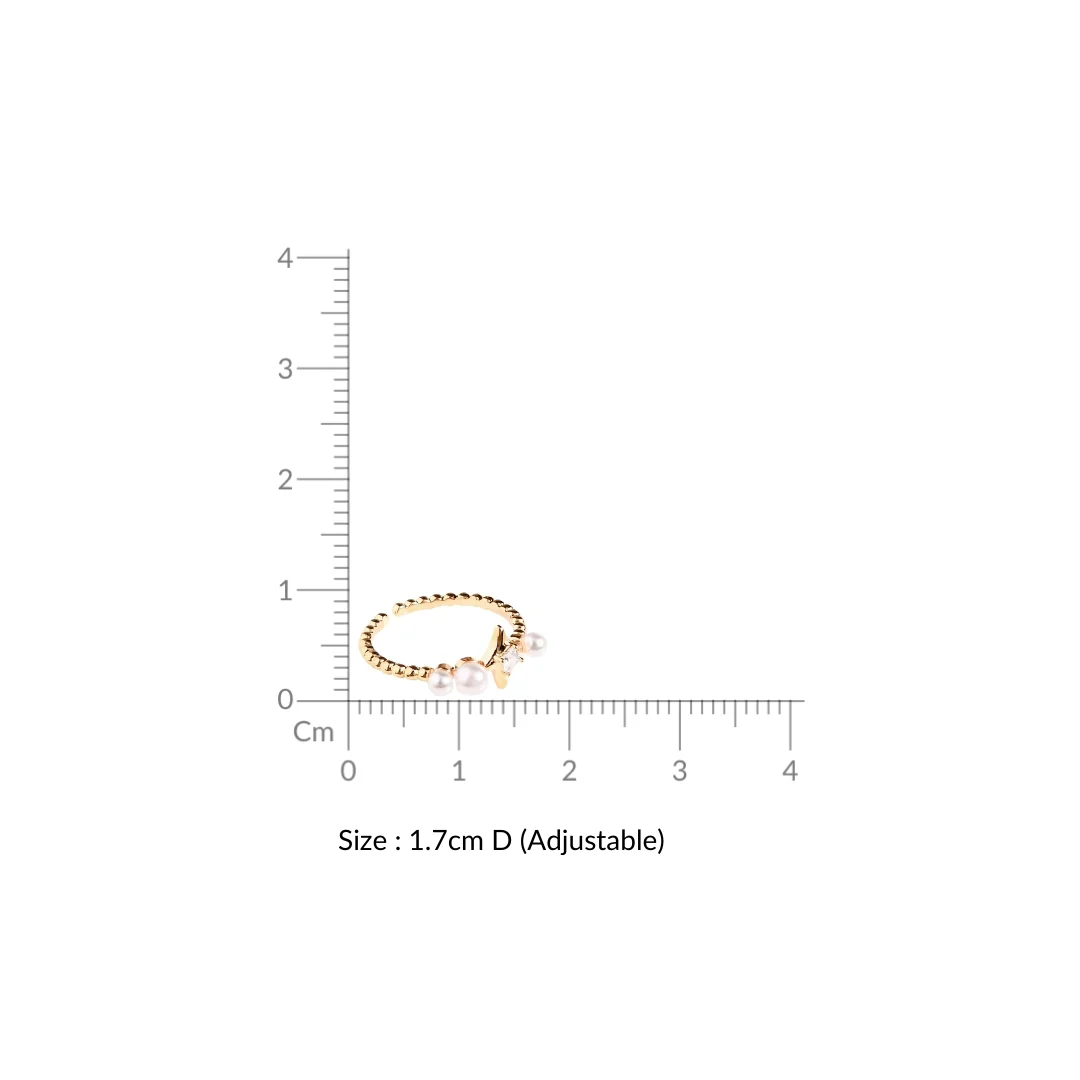 Celestial Harmony Gold Ring - Image 3