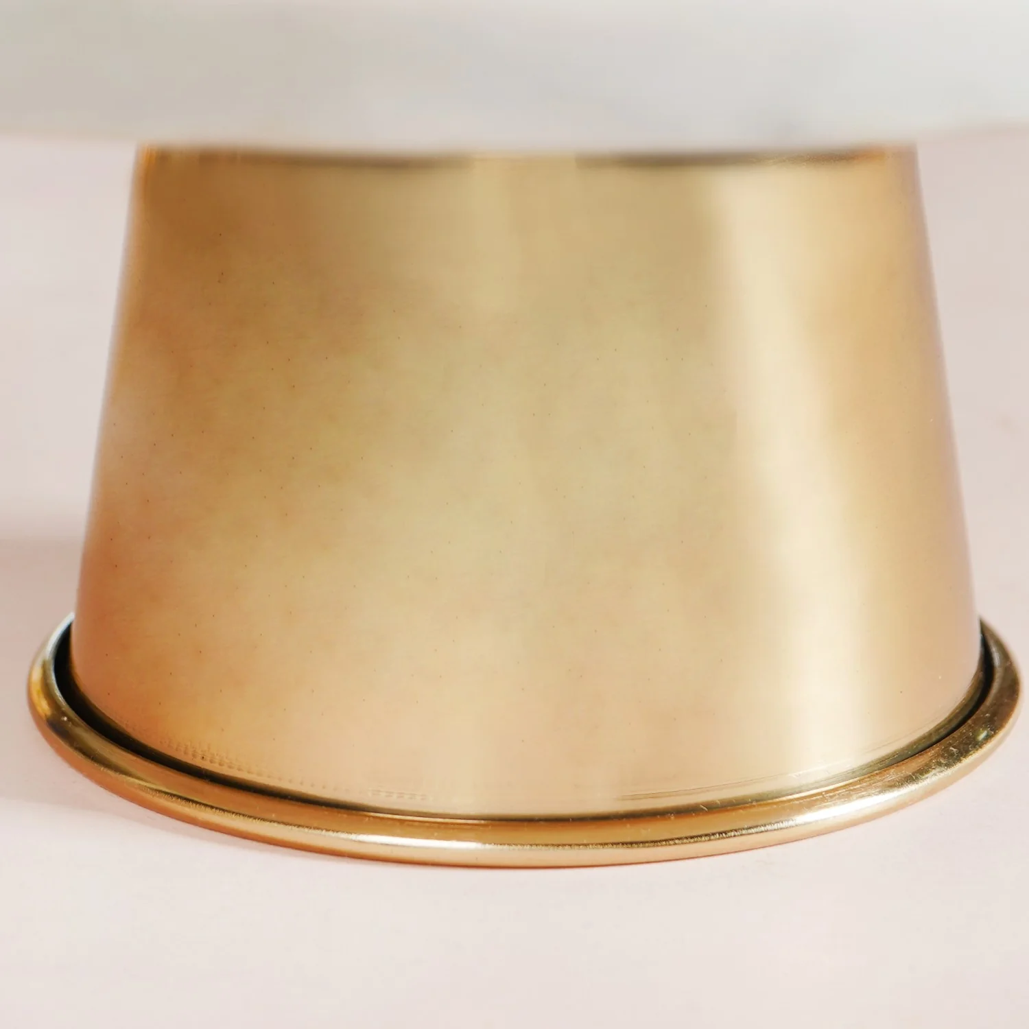 Celestial White Marble Round Cake Stand - Image 7