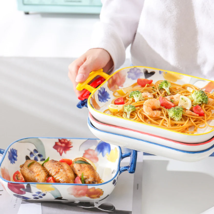 Floral Baking Deep Dish - Image 5