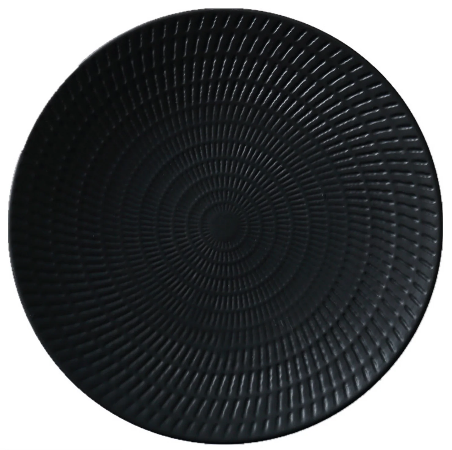 Ceramic Black Dinner Plate - Image 8