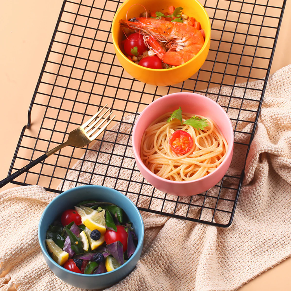 Ceramic Bowl For Chips Set of 2 - Image 14