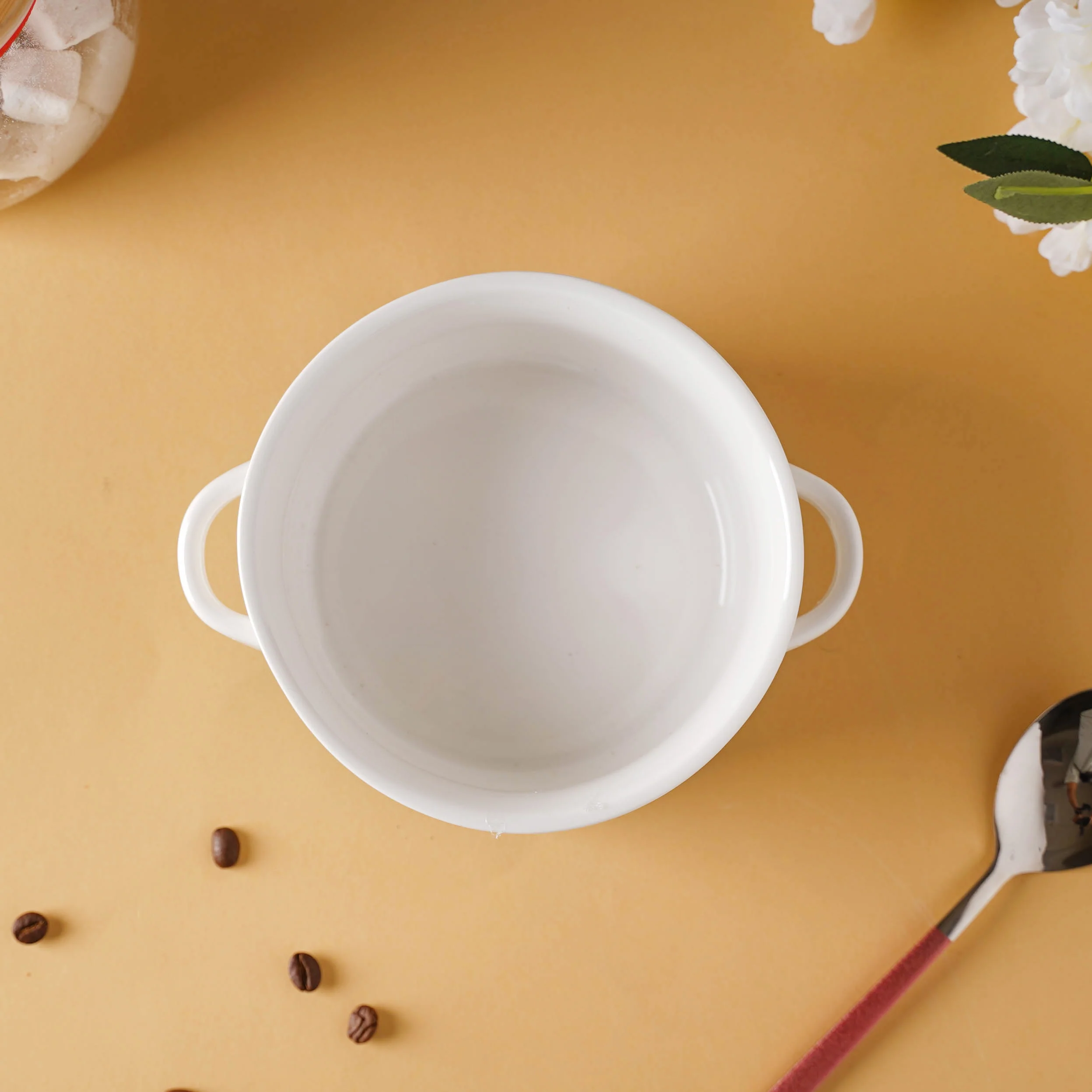 Ceramic Bowl With Handle - Image 5
