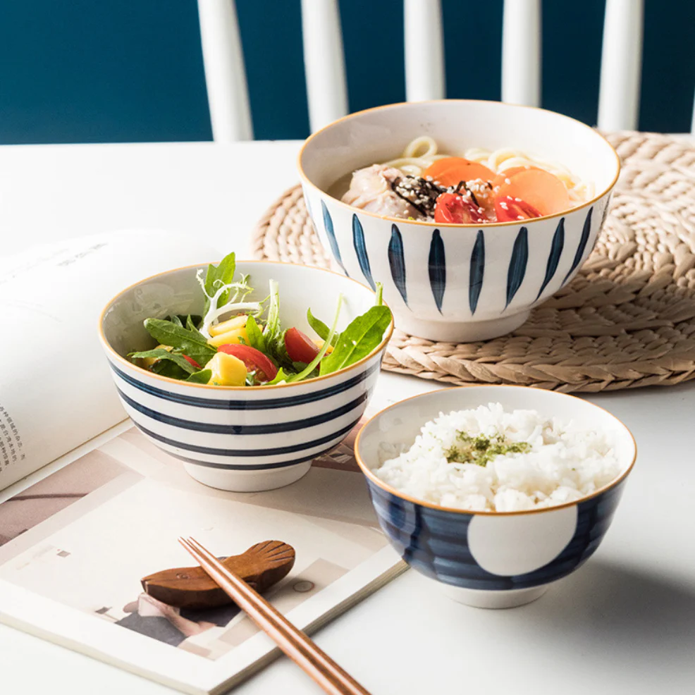 Ceramic Bowls Nitori 680 ml - Image 3