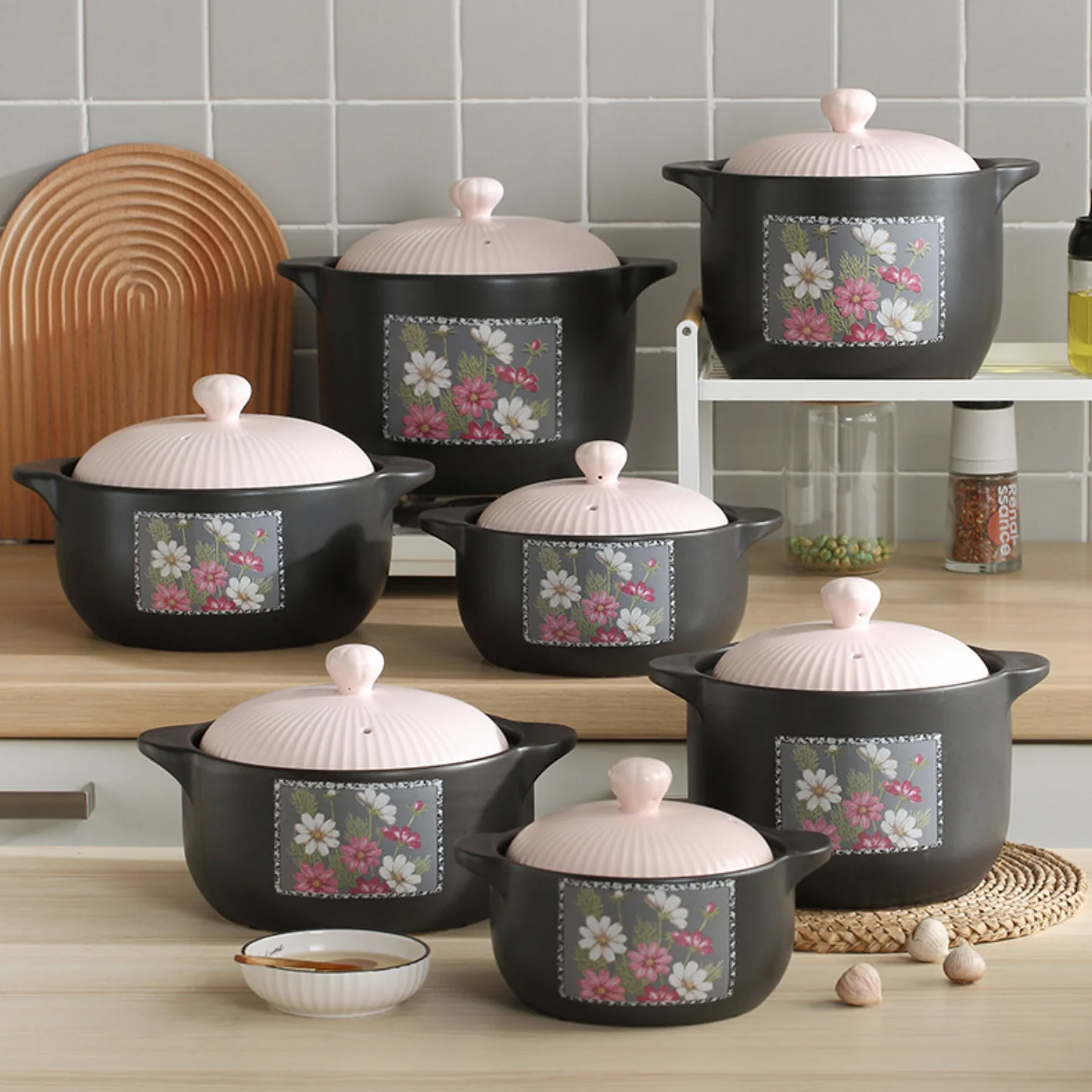 Ceramic Casserole Pot Small - Image 2