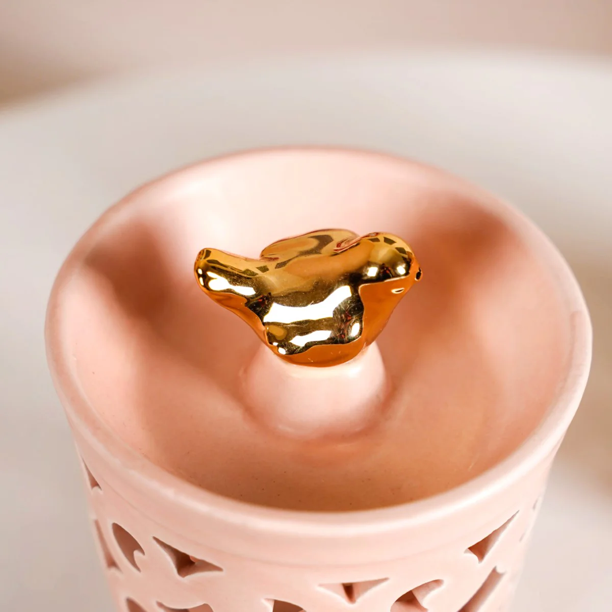 Ceramic Charm Fragrance Diffuser Set Of 2 Peach - Image 9