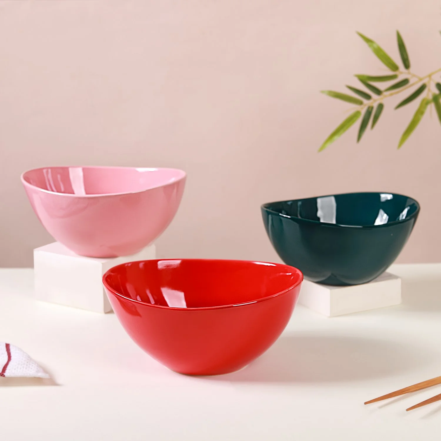 Ceramic Contemporary Bowl Large 1200 ml - Image 3