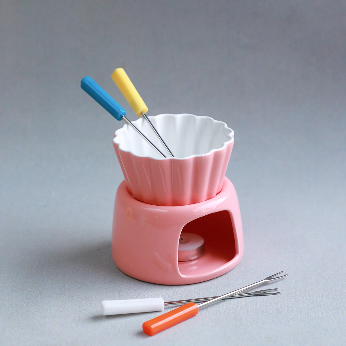 Ceramic Fondue Pot - Image 3