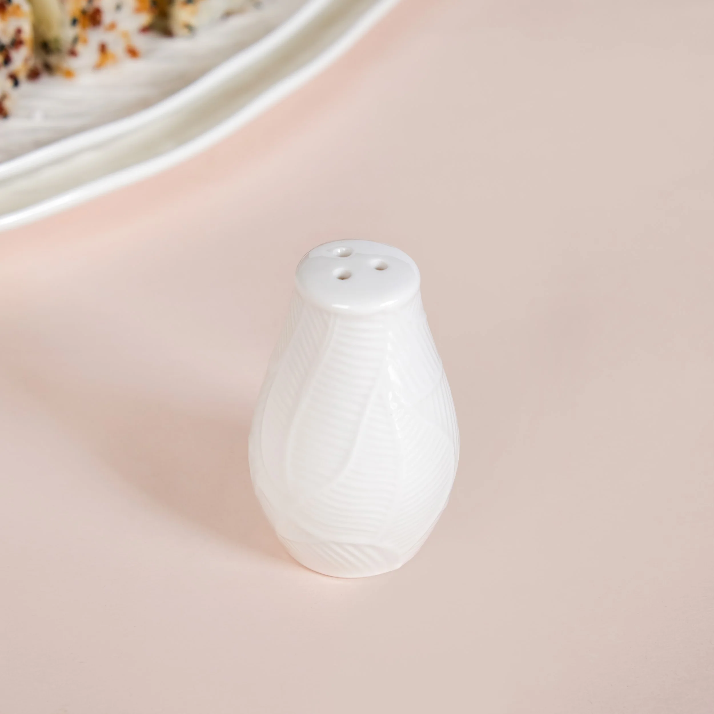 Ceramic Jar And Salt Pepper Shaker Set Of 4 With Tray - Image 13