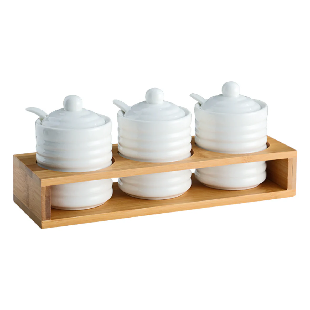 Ceramic Jar for Spices Set of 3 - Image 7