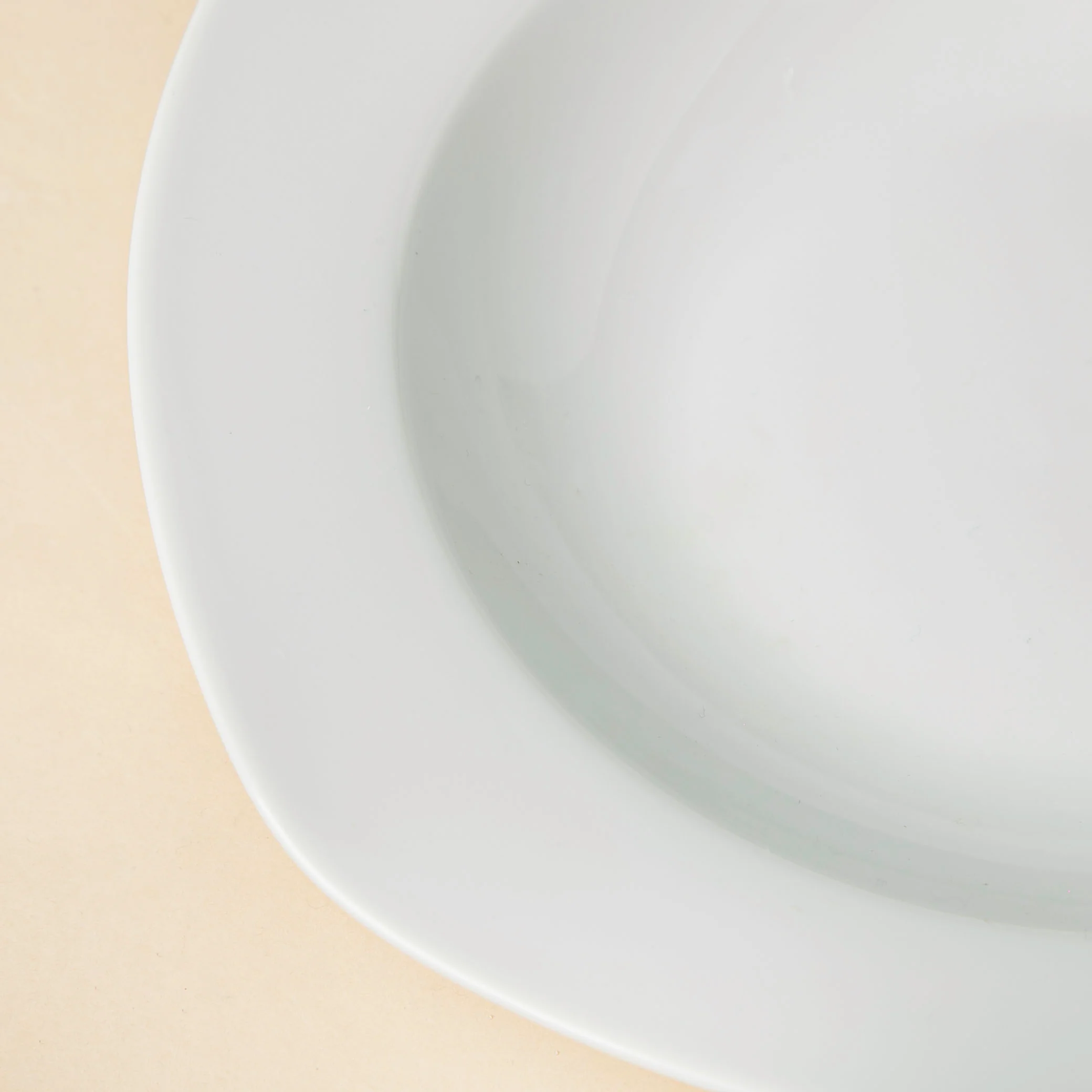 Ceramic Pasta Plate White 8.5 Inch - Image 4