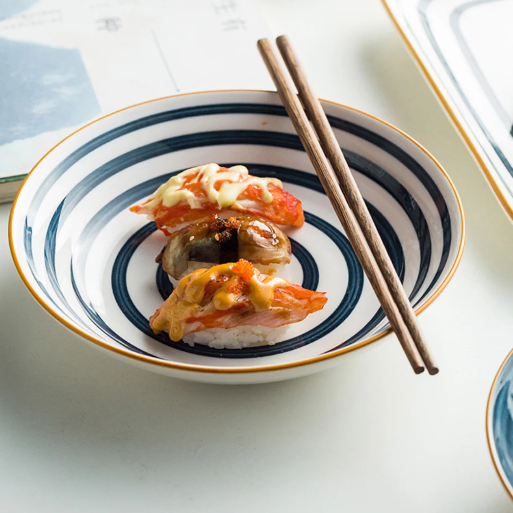 Nitori Ceramic Deep Plate Large 8inch - Image 6