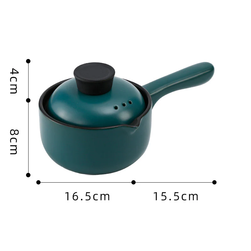 Ceramic Pot With Lid And Handle - Image 10