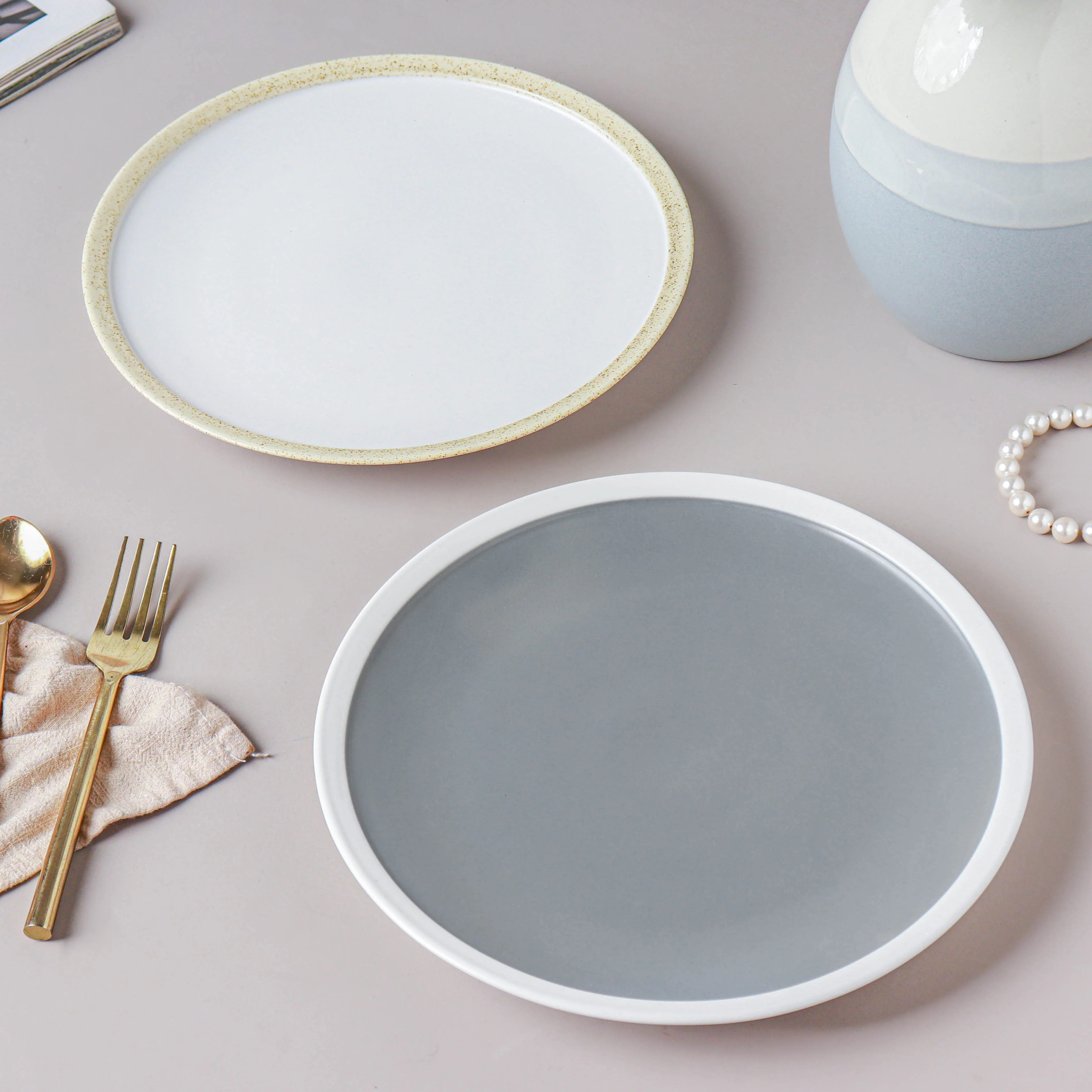 Ceramic Round Dinner Plate - Image 10