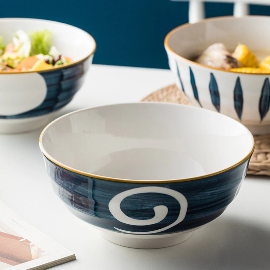 Ceramic Serving Bowls Nitori 1600 ml - Image 14