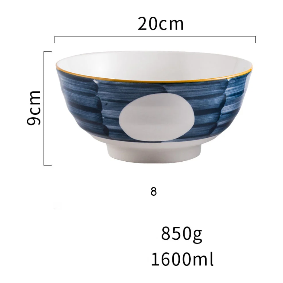 Ceramic Serving Bowls Nitori 1600 ml - Image 28