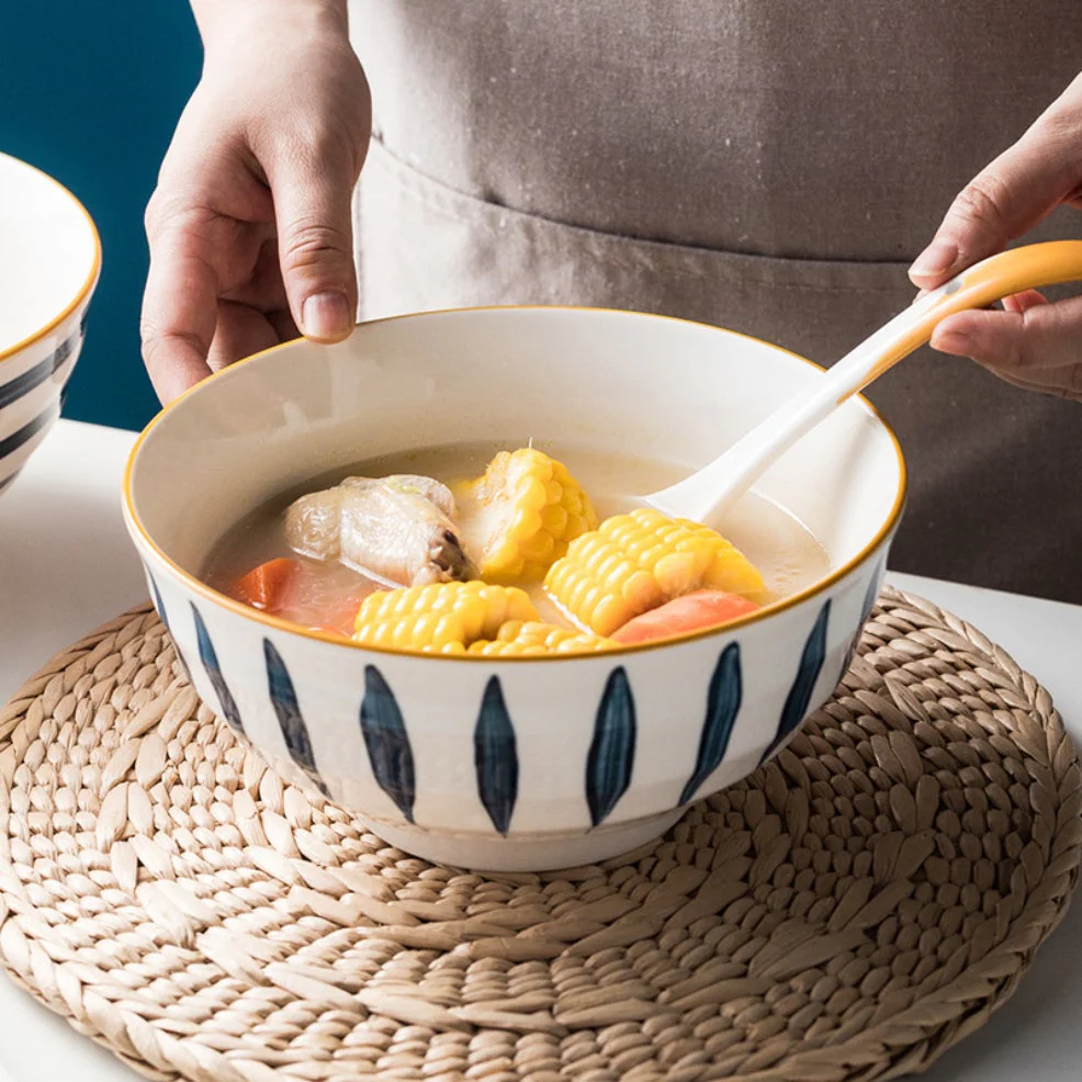 Ceramic Serving Bowls Nitori 1600 ml - Image 6