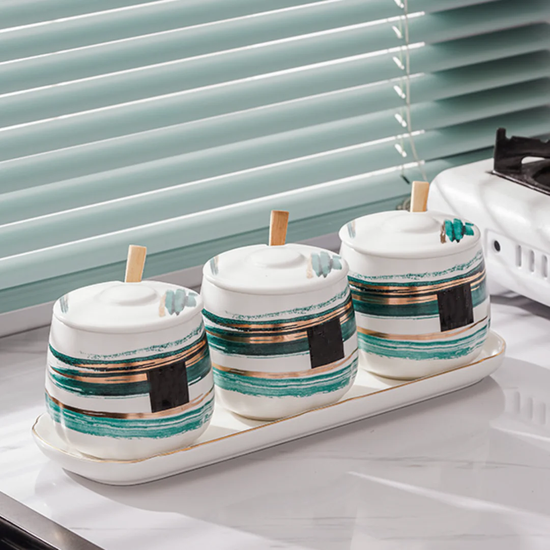 Ceramic Storage Jar Set - Image 8