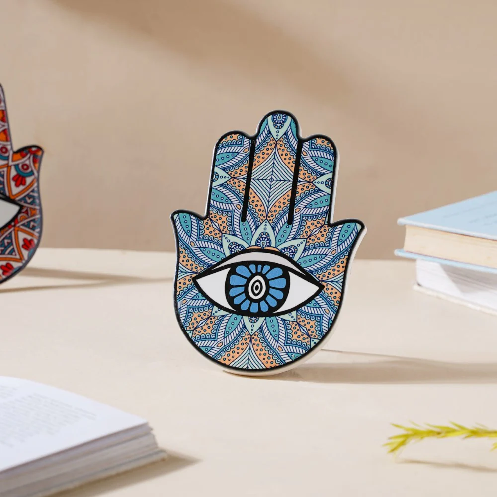 Cerulean Hand Decor With Stand - Image 3
