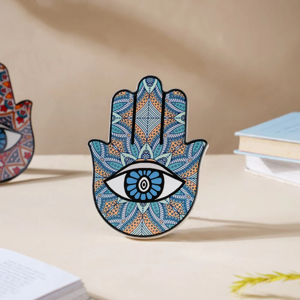 Cerulean Hand Decor With Stand - Image 4