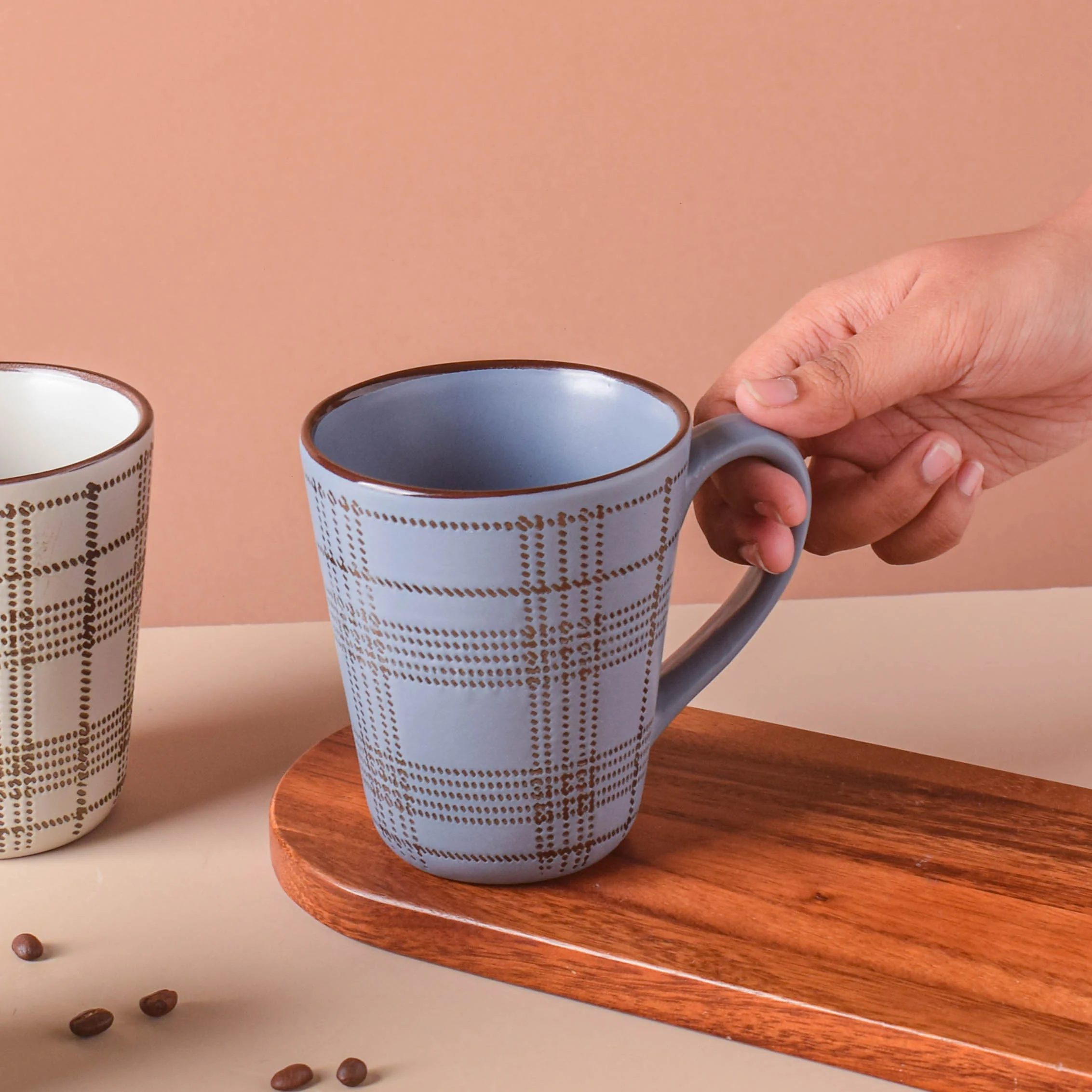 Checkered Formal Coffee Mug - Image 11