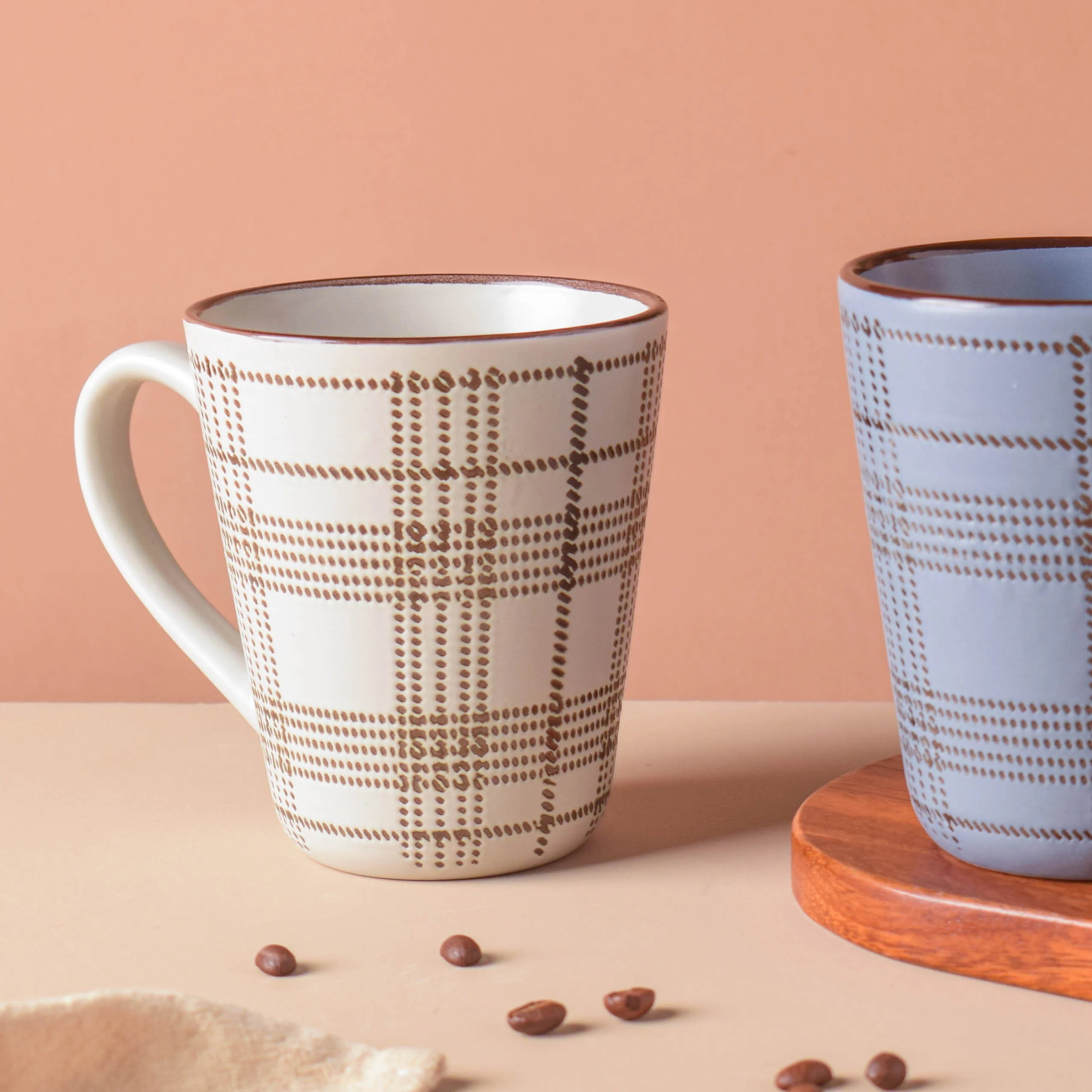 Checkered Formal Coffee Mug - Image 9