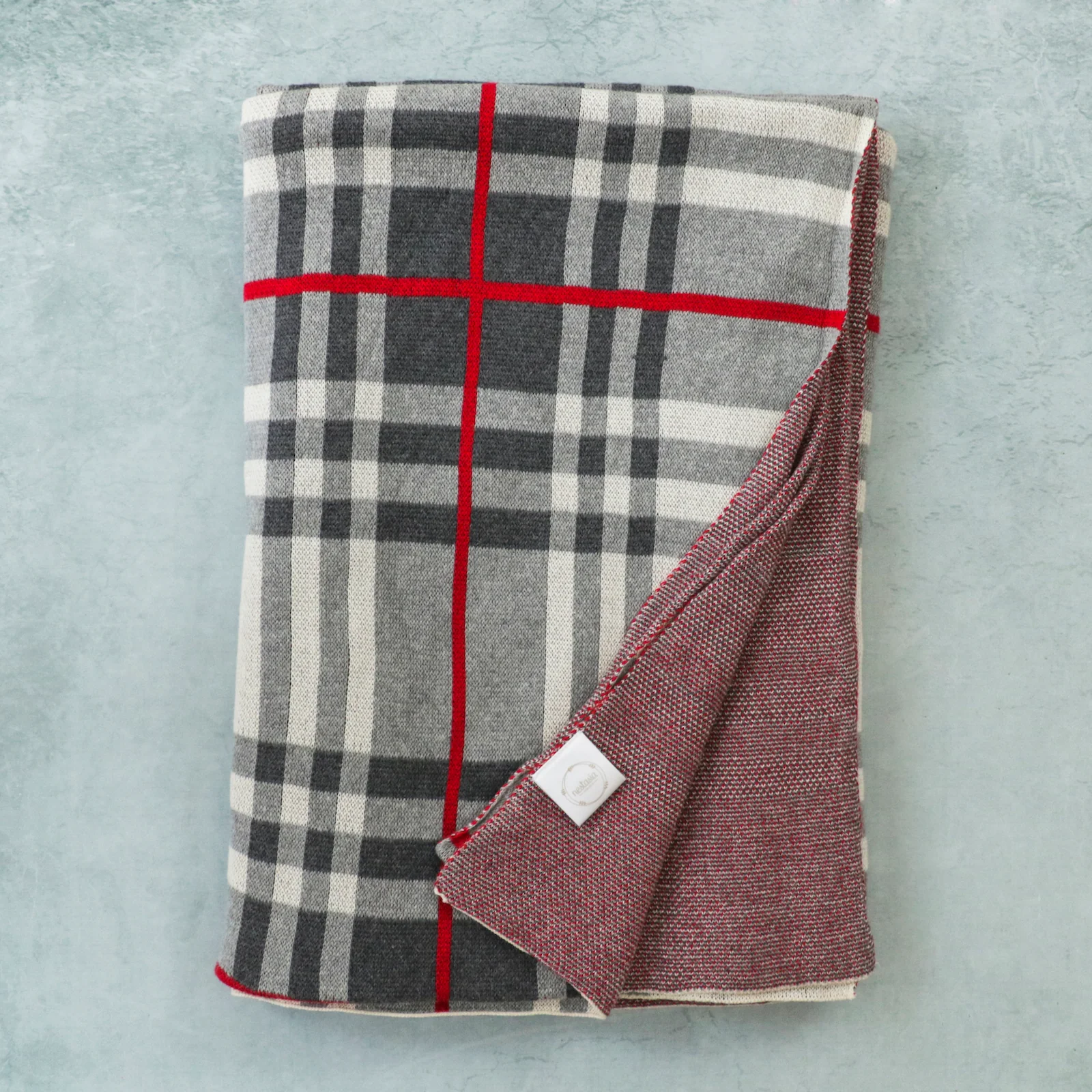 Checks Cotton Throw - Image 2
