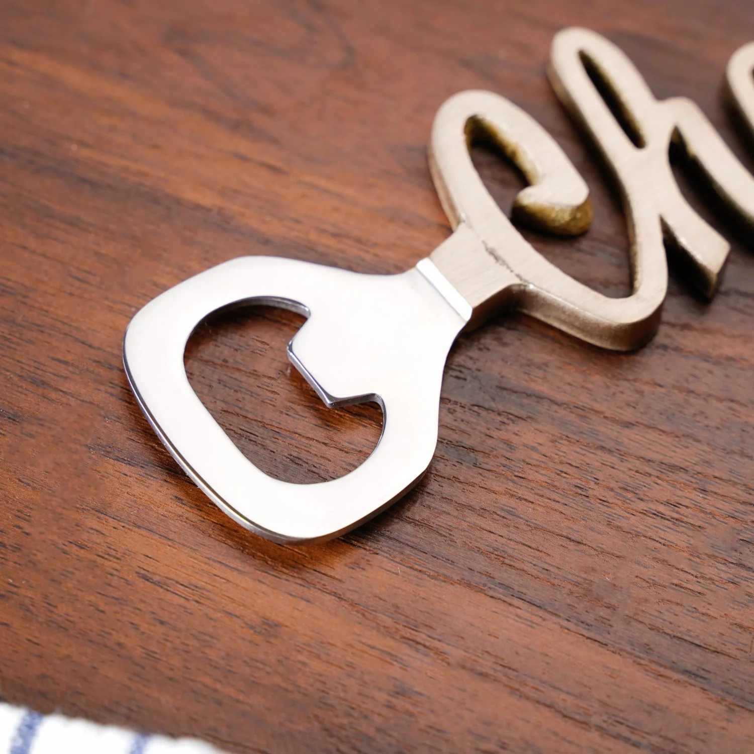 Cheers Stainless Steel Bottle Opener - Image 7