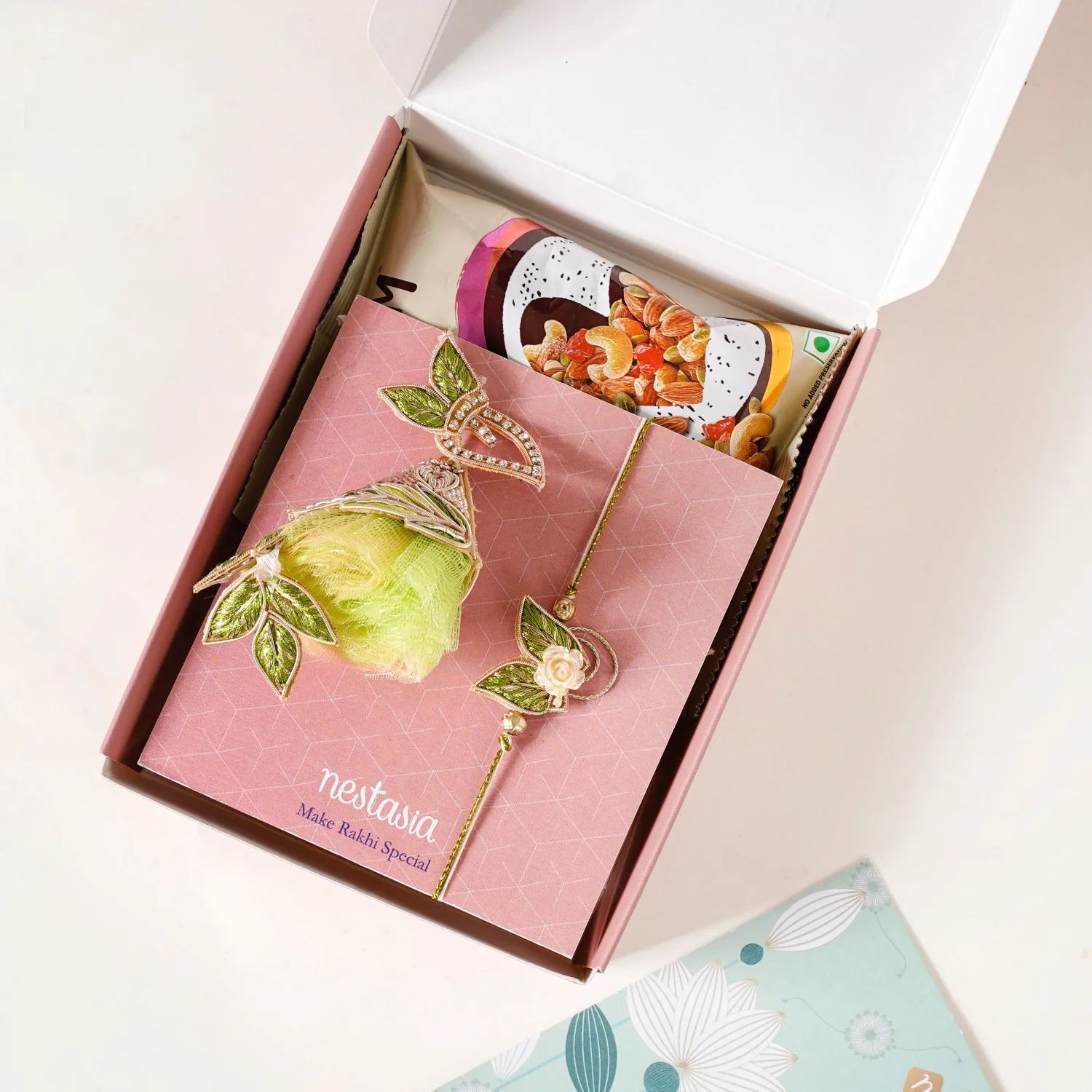 Cheesy Farmhouse Rakhi Gift Set For Bhaiya Bhabhi - Image 6