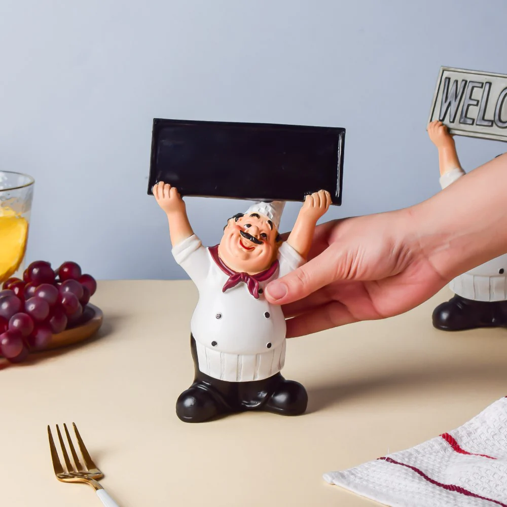 Chef Decor With Board - Image 2
