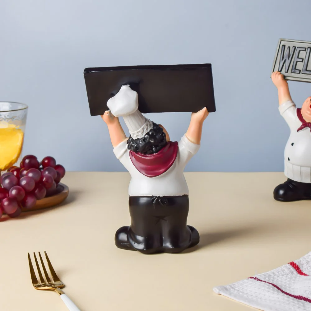 Chef Decor With Board - Image 4