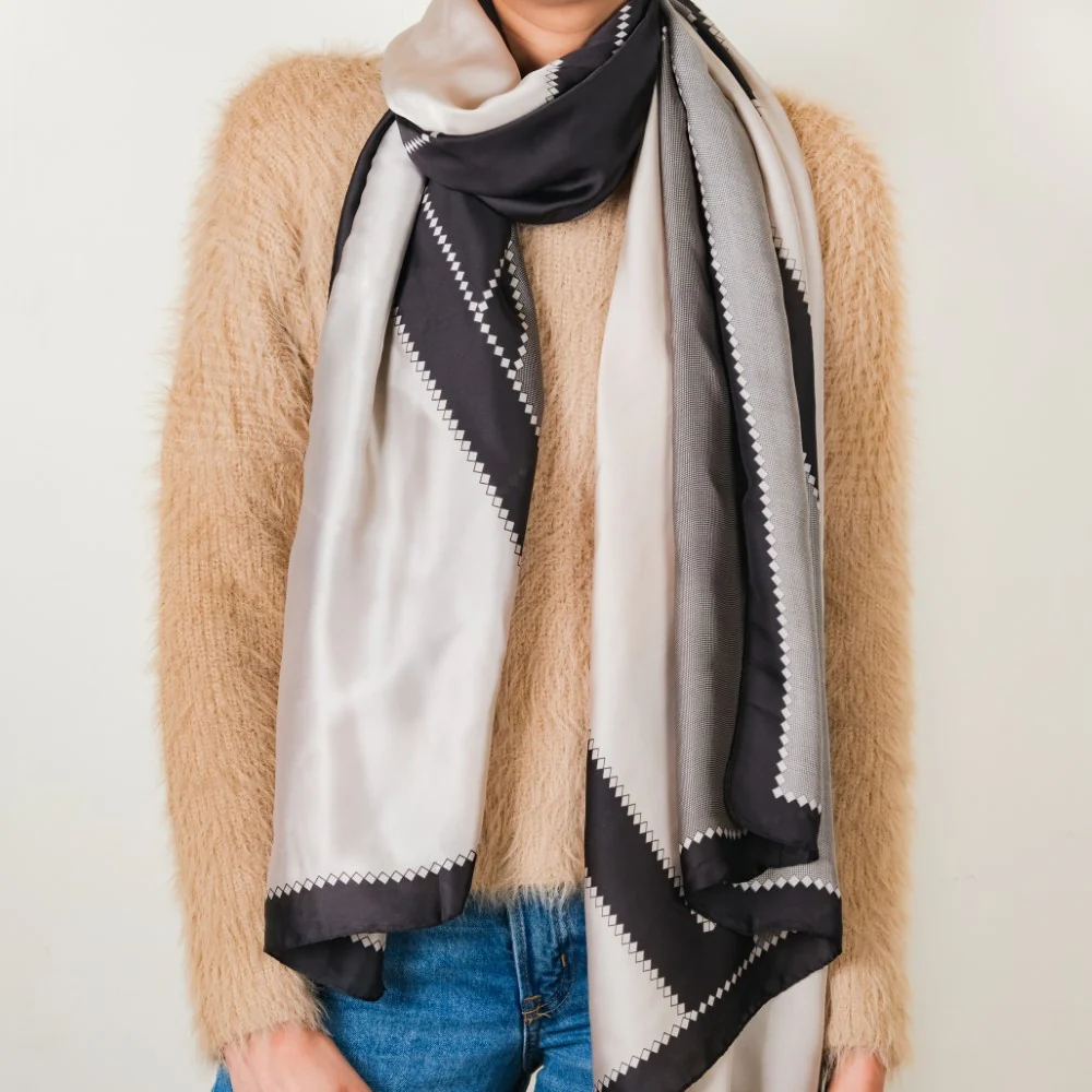 Chic Satin Scarf - Image 6