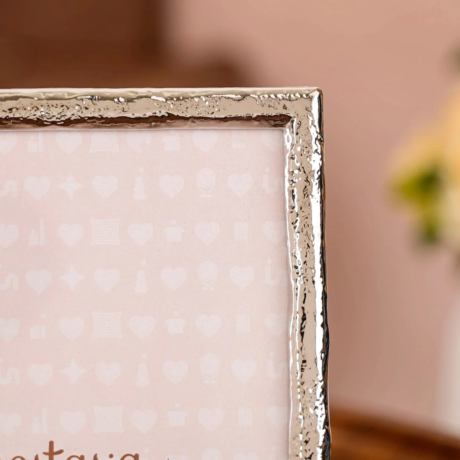 Chic Silver Medium Photo Frame 13x18cm - Image 2