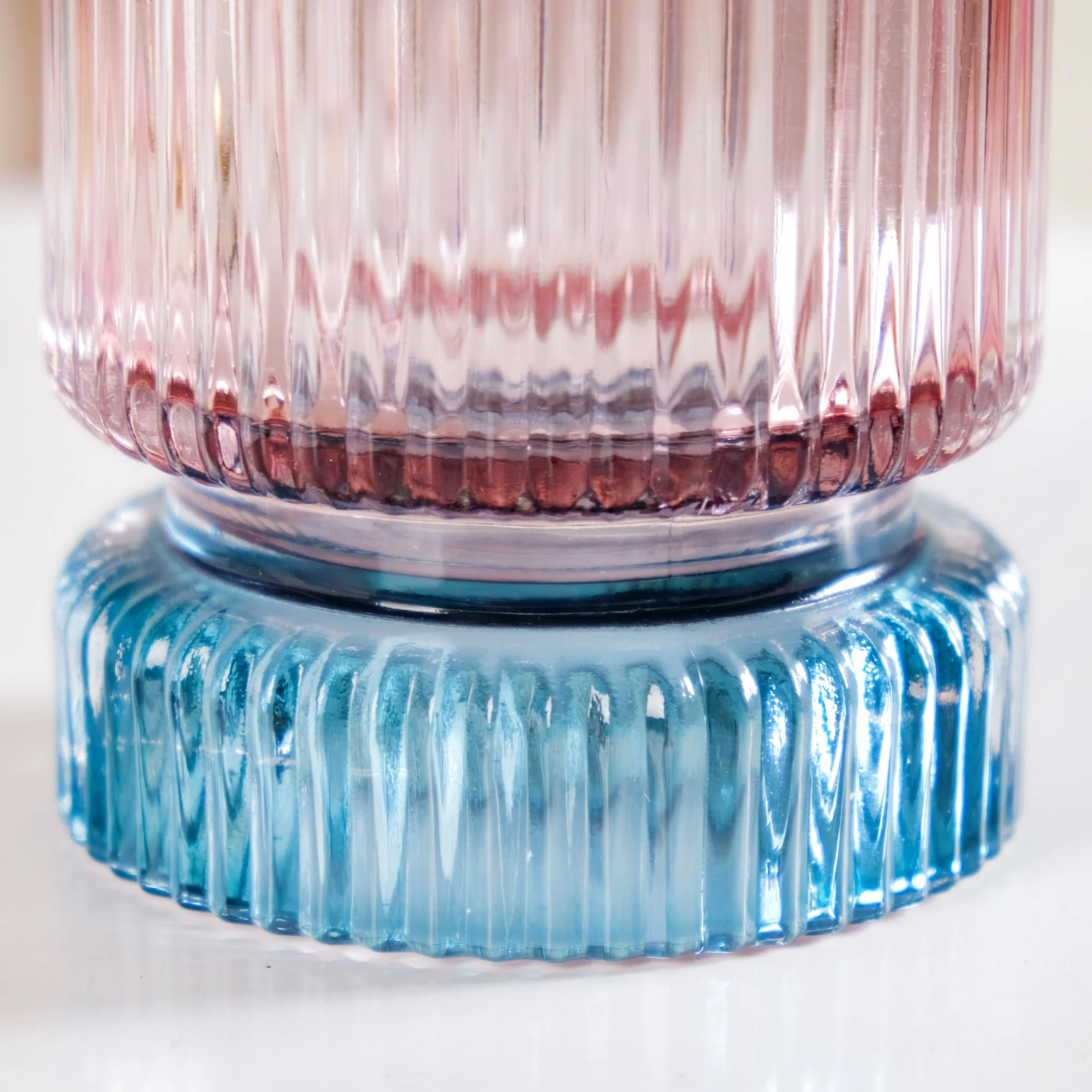 Chic Tinted Glass Tealight Candle Holder - Image 8