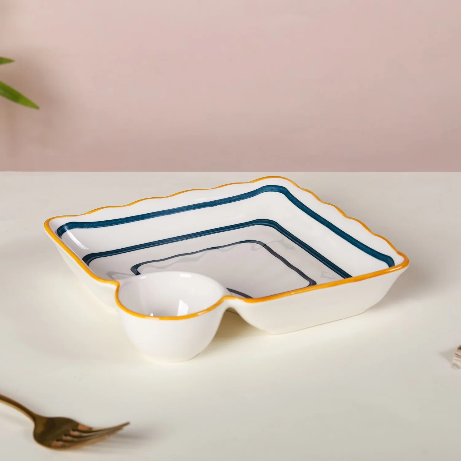 Chip and Dip Plate Nitori - Image 9