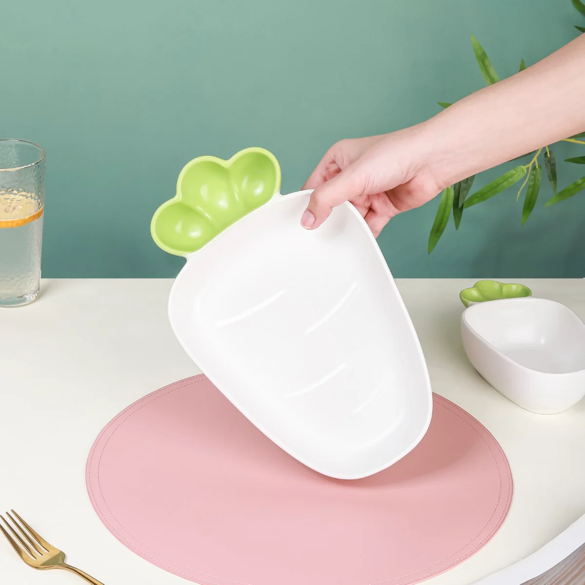 Chip And Dip Platter White Raddish 550 ml - Image 9