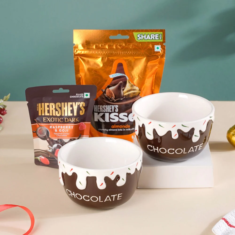 Choco-licious Dessert Time Christmas Hamper Set Of 4 - Image 2