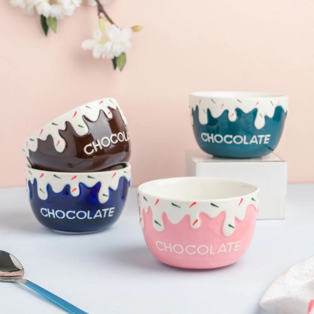 Chocolate Side Bowl Brown 400 ml - Image 6