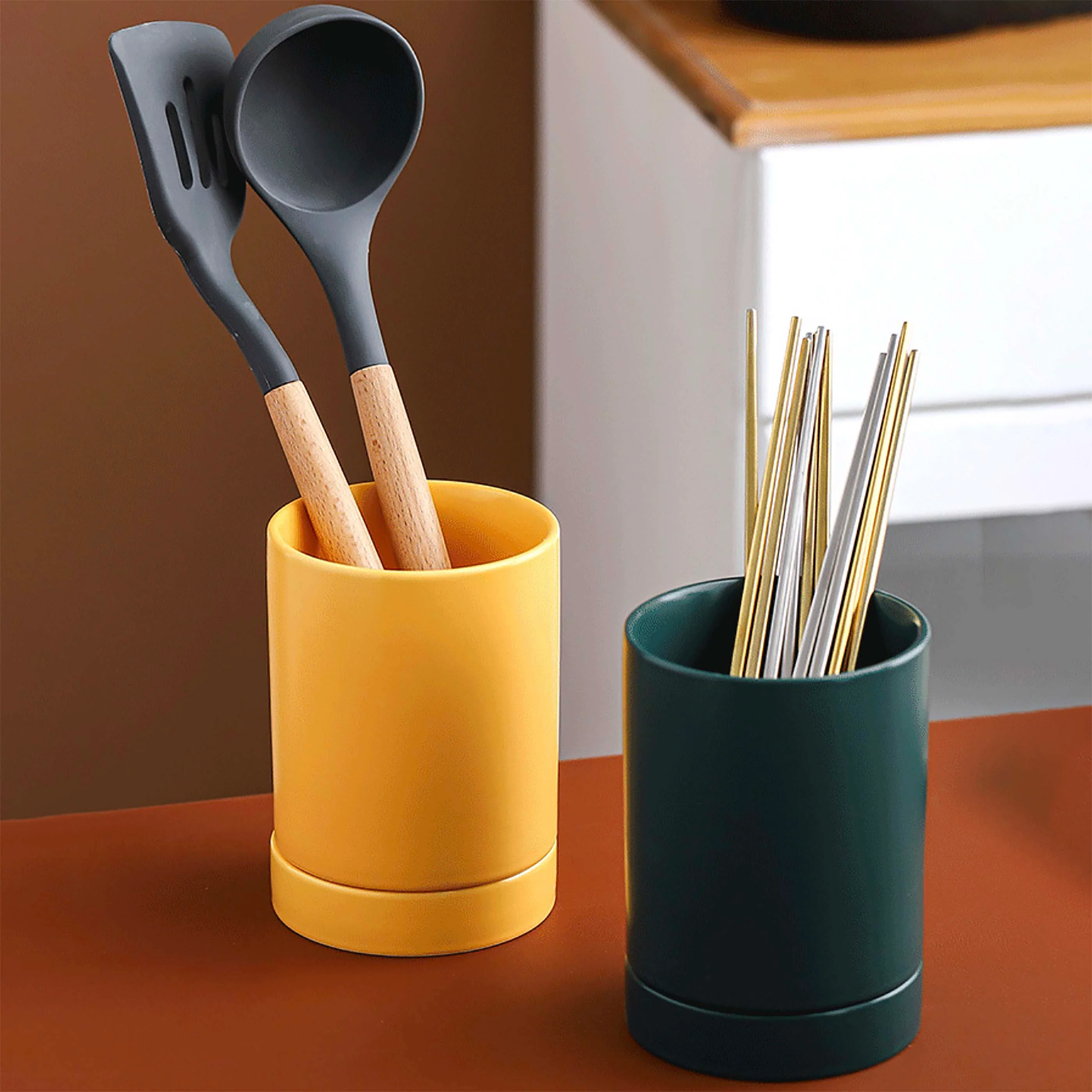 Chopstick Holder With Tray - Image 2