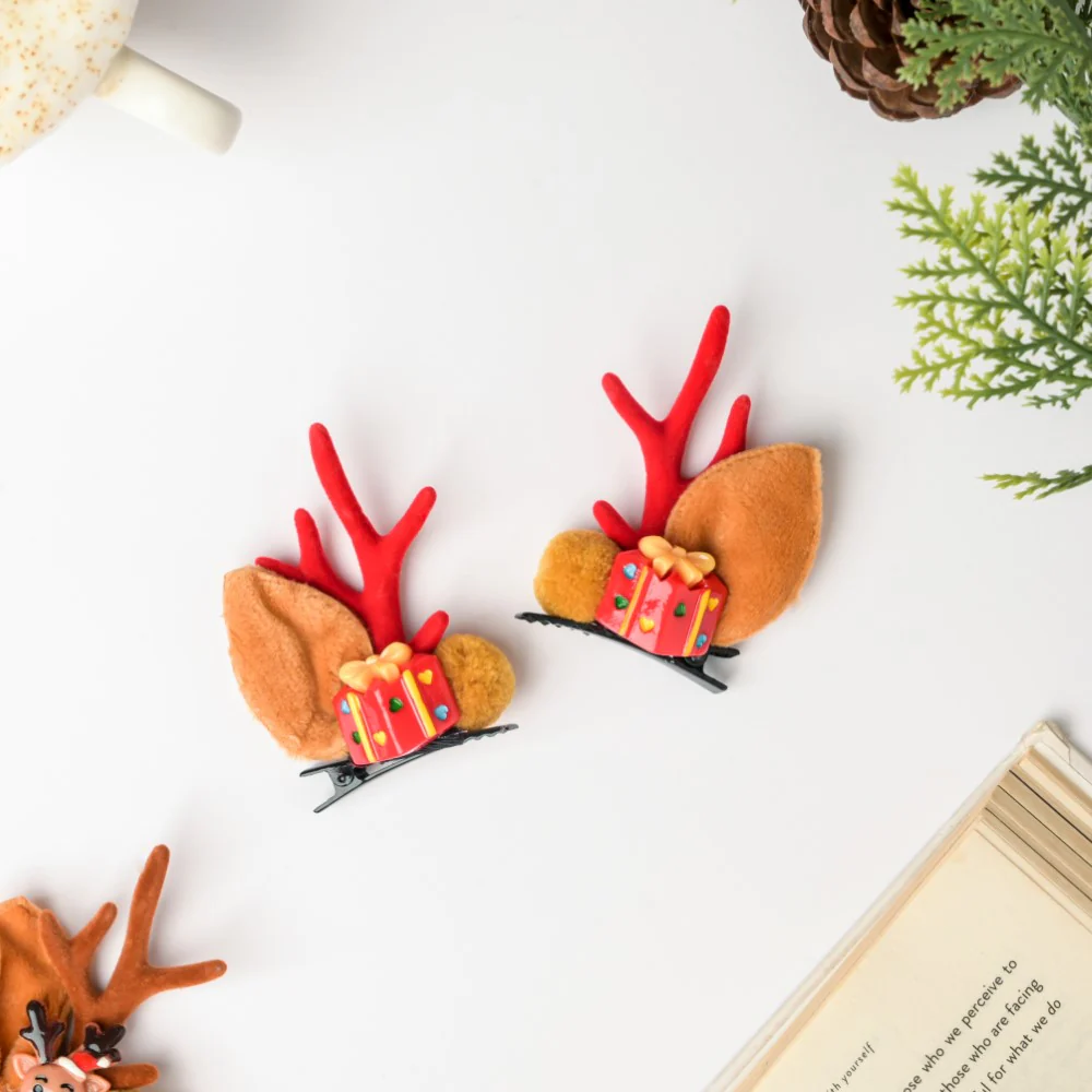 Christmas Gift Hairclip Set Of 2 - Image 5