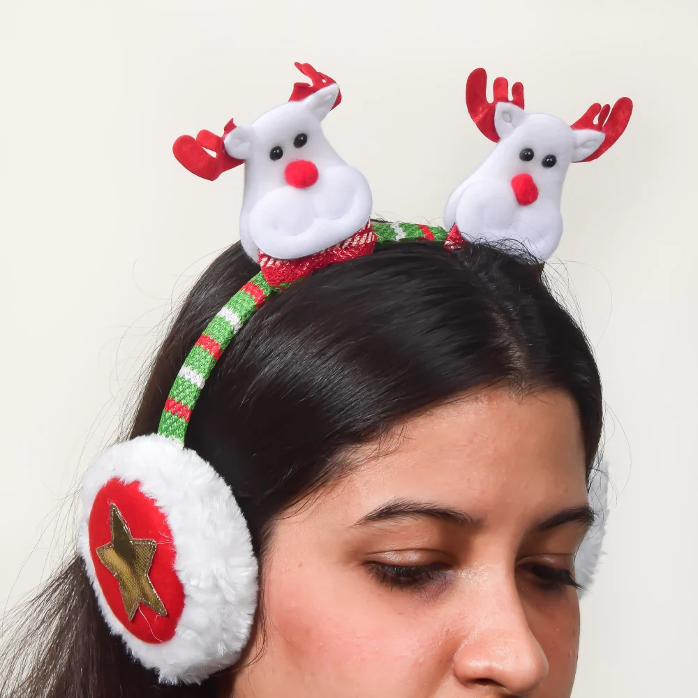 Christmas Moose Earmuffs - Image 2