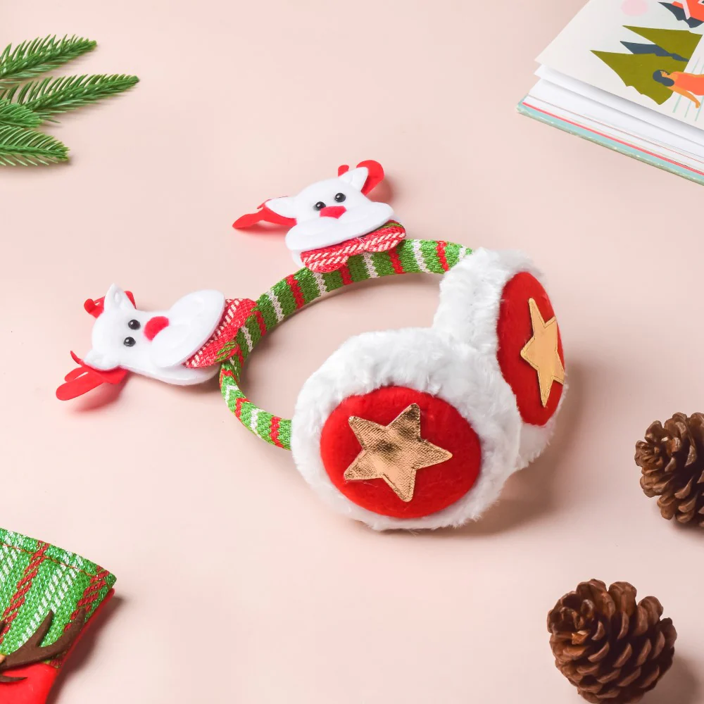 Christmas Moose Earmuffs - Image 3