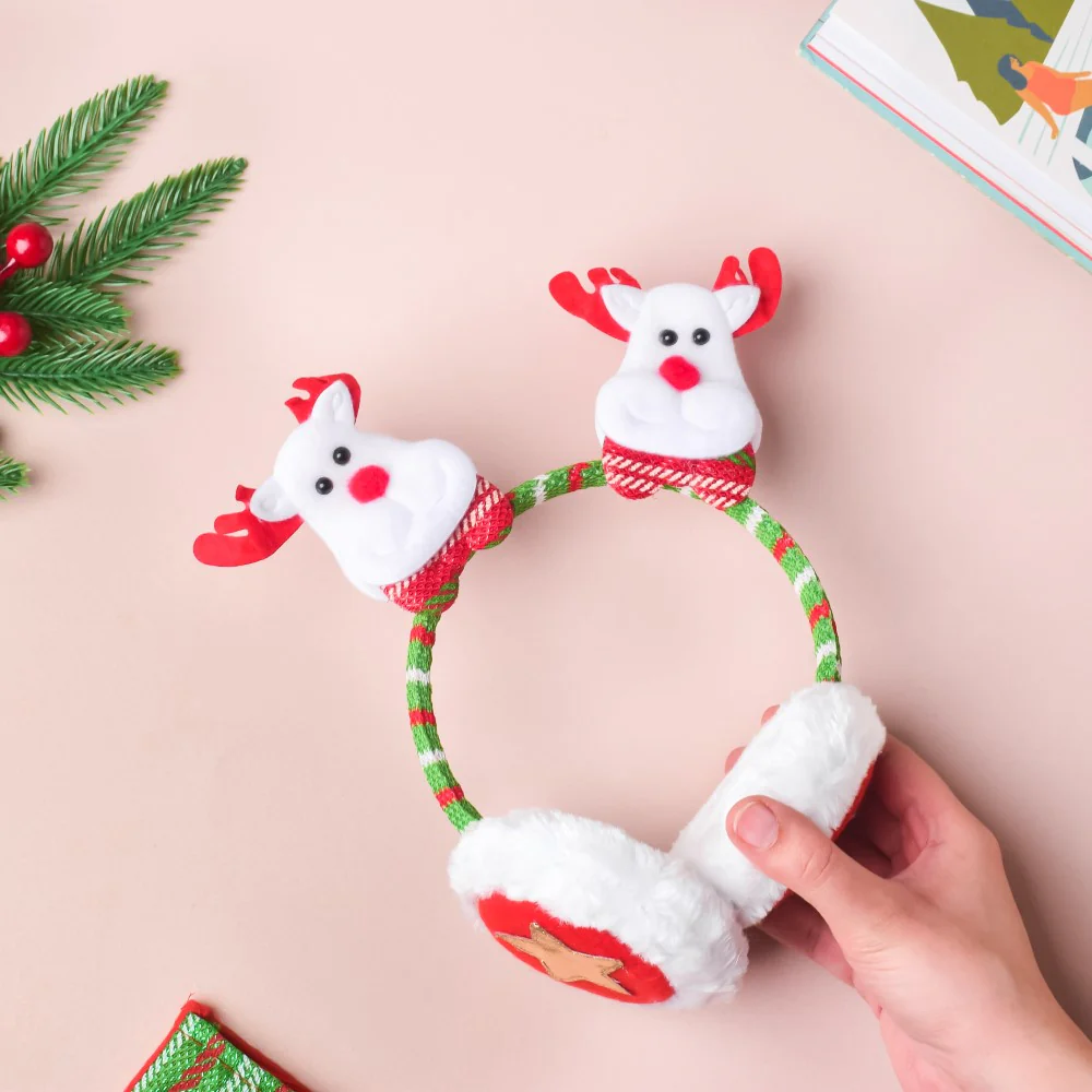 Christmas Moose Earmuffs - Image 4