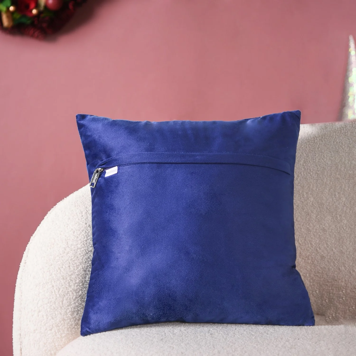 Christmas Ornaments Cushion Cover 40x40cm - Image 4