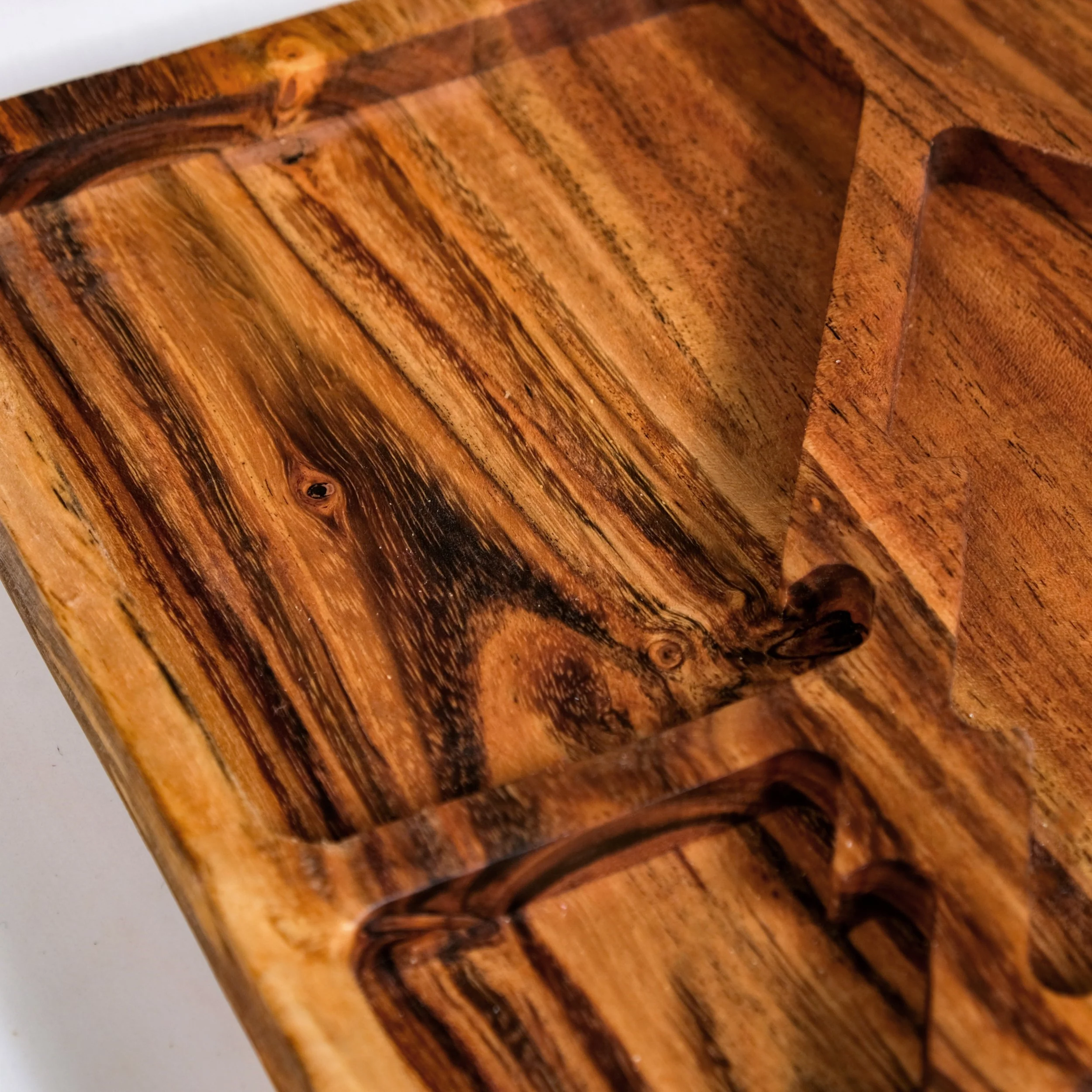 Christmas Tree Acacia Wood Serving Platter 30x30cm - Image 7