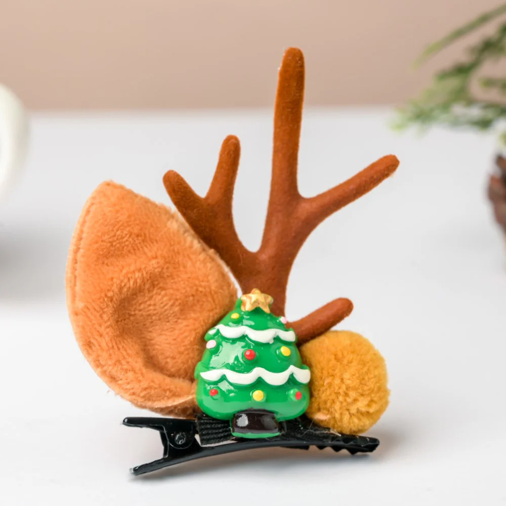 Christmas Tree Hairclip Set Of 2 - Image 5