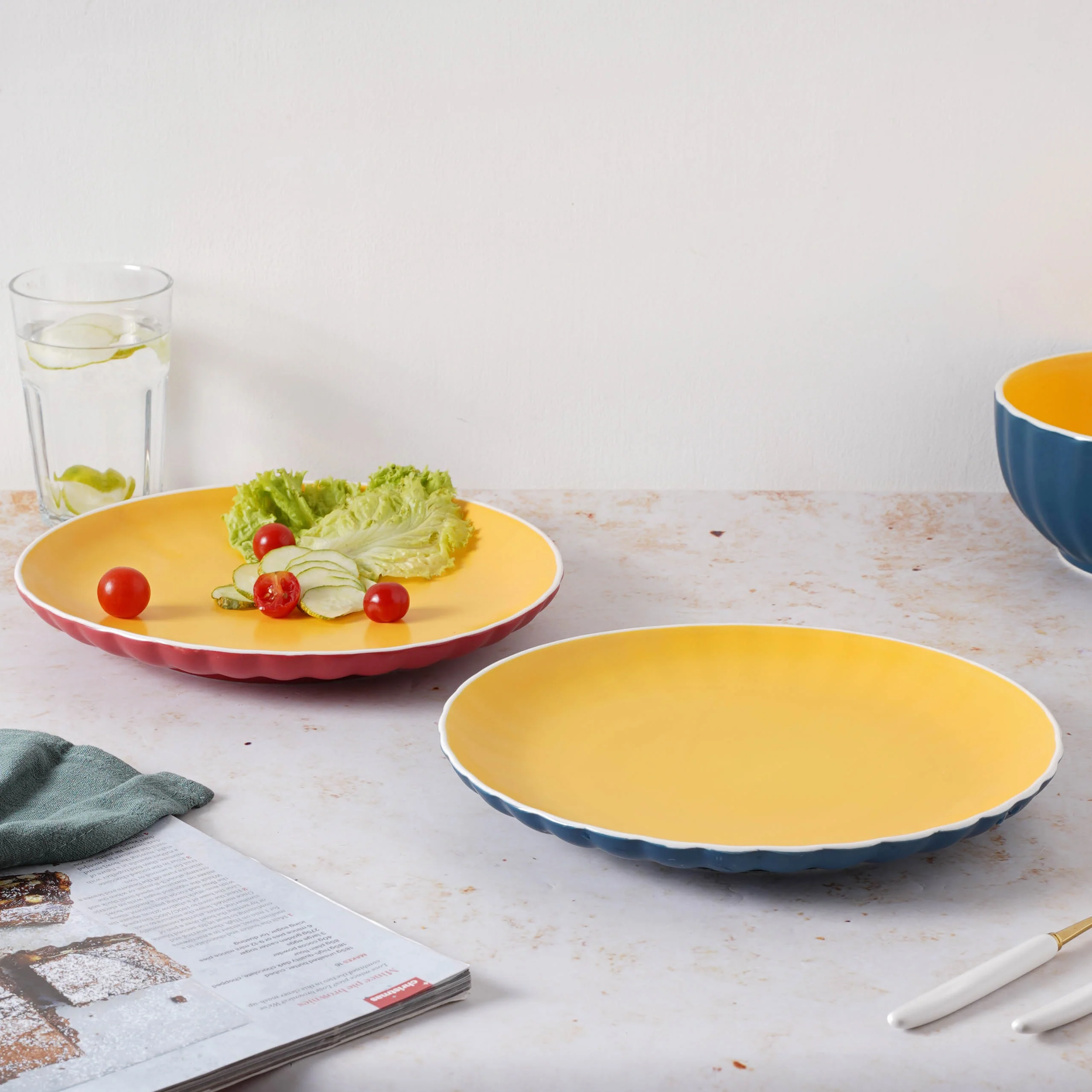 Chrome Dinner Plate 9.5 Inch - Image 6