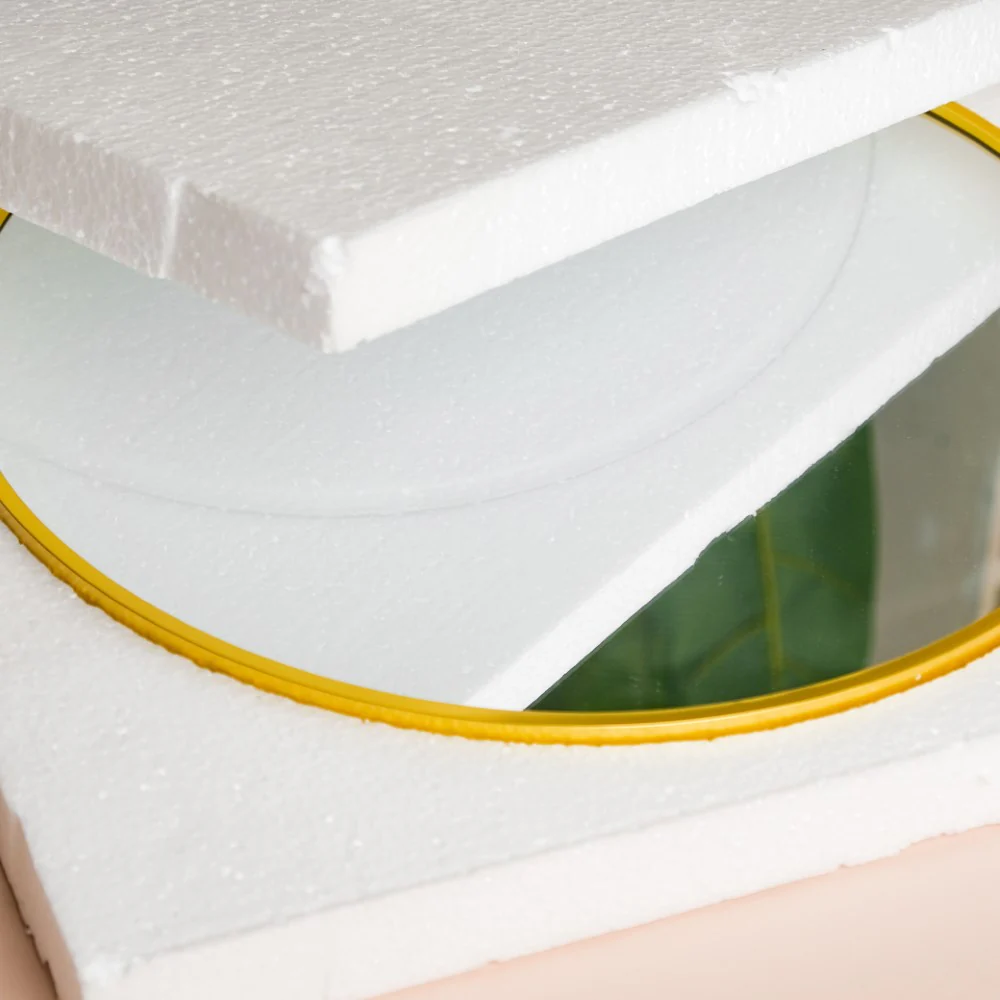 Circle Wall Mirror Gold 23 Inch - Image 8