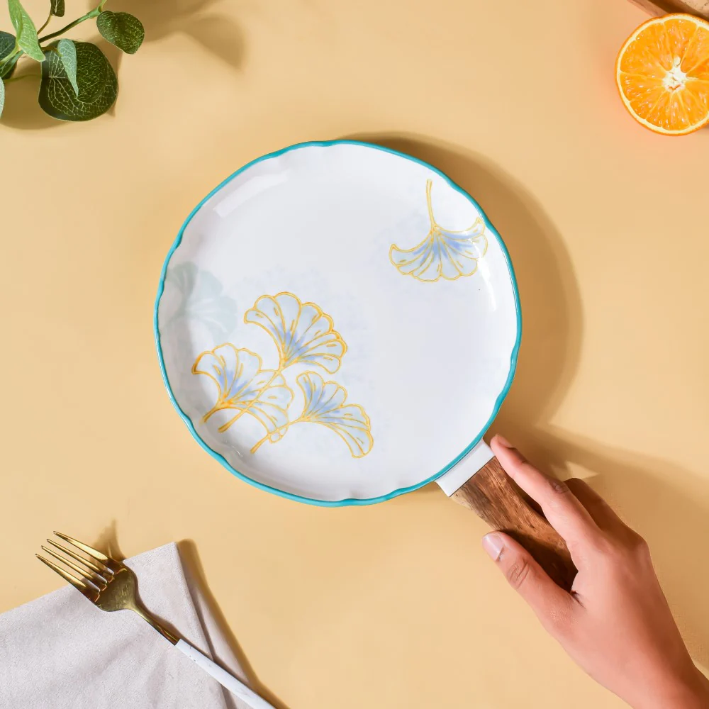 Circular Bbq Floral Plate Large - Image 2