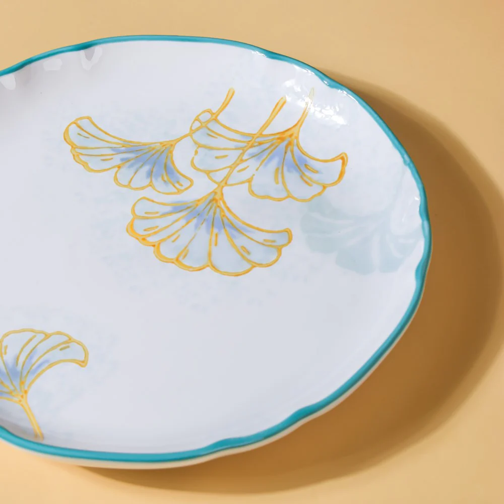 Circular Bbq Floral Plate Large - Image 4